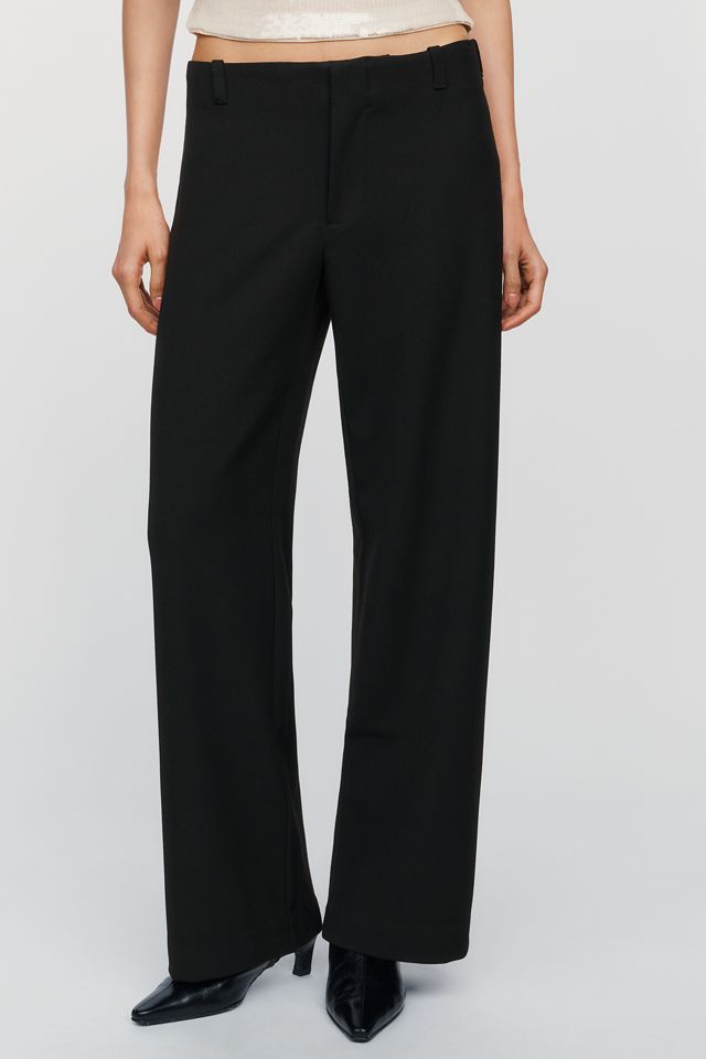 Maeve Sleek Low Rise Trousers #1