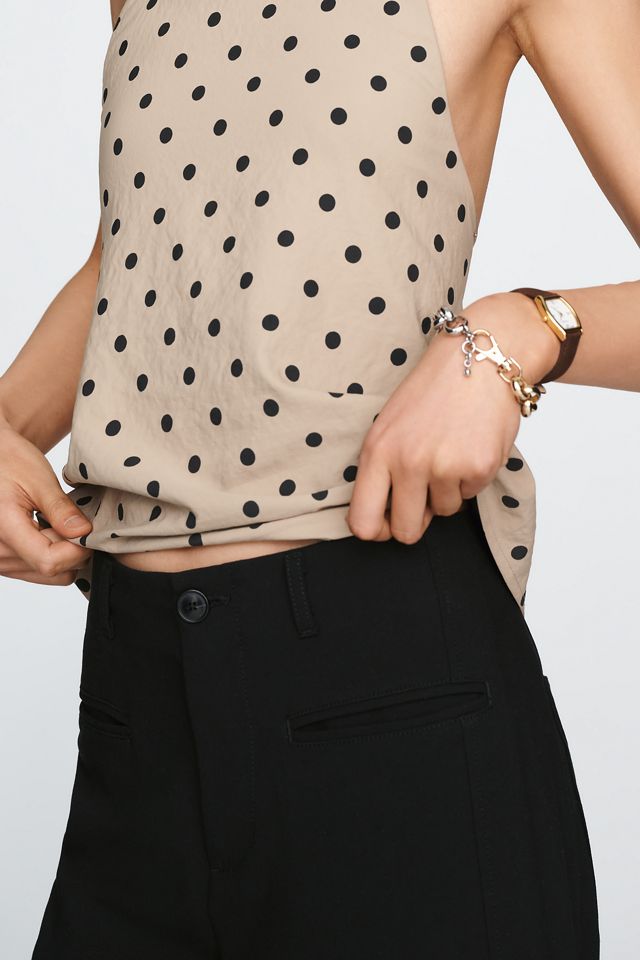 Maeve Drapey High-Rise Wide-Leg Trousers #2