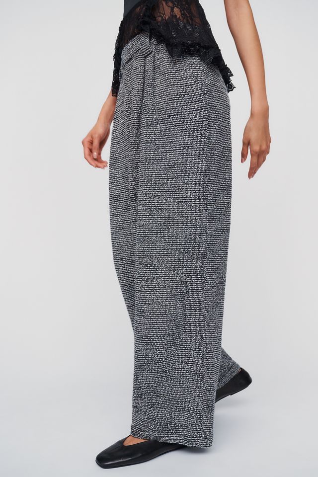 Maeve Plush Textured Trousers #2