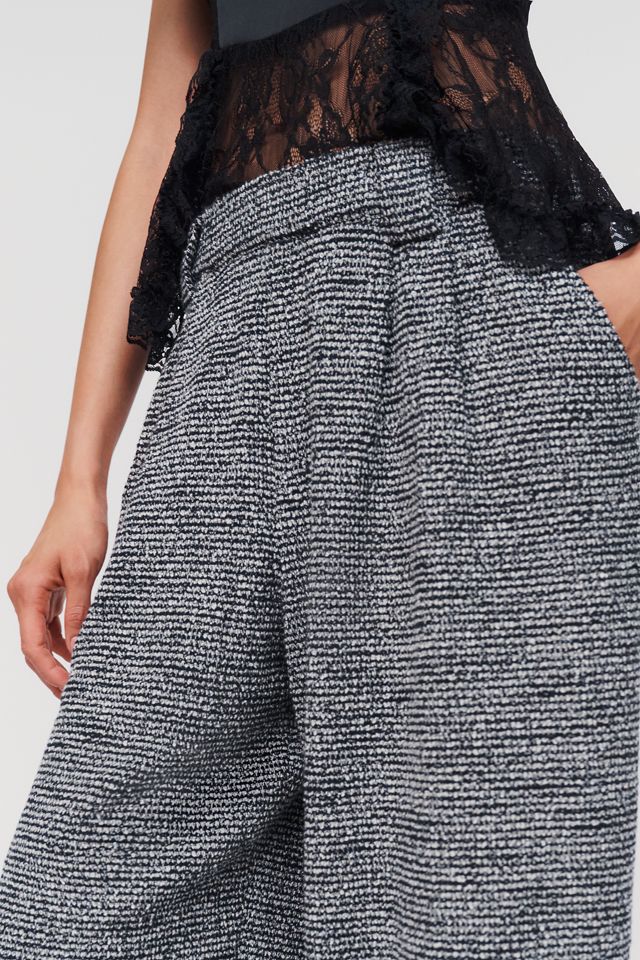 Maeve Plush Textured Trousers #3