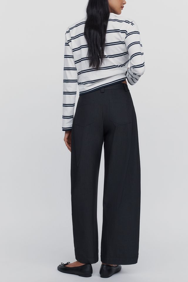 CUBIC Tailored Tapered Wide-Leg Trousers #2