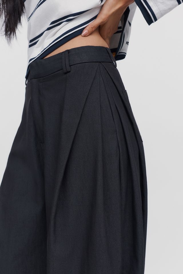 CUBIC Tailored Tapered Wide-Leg Trousers #4