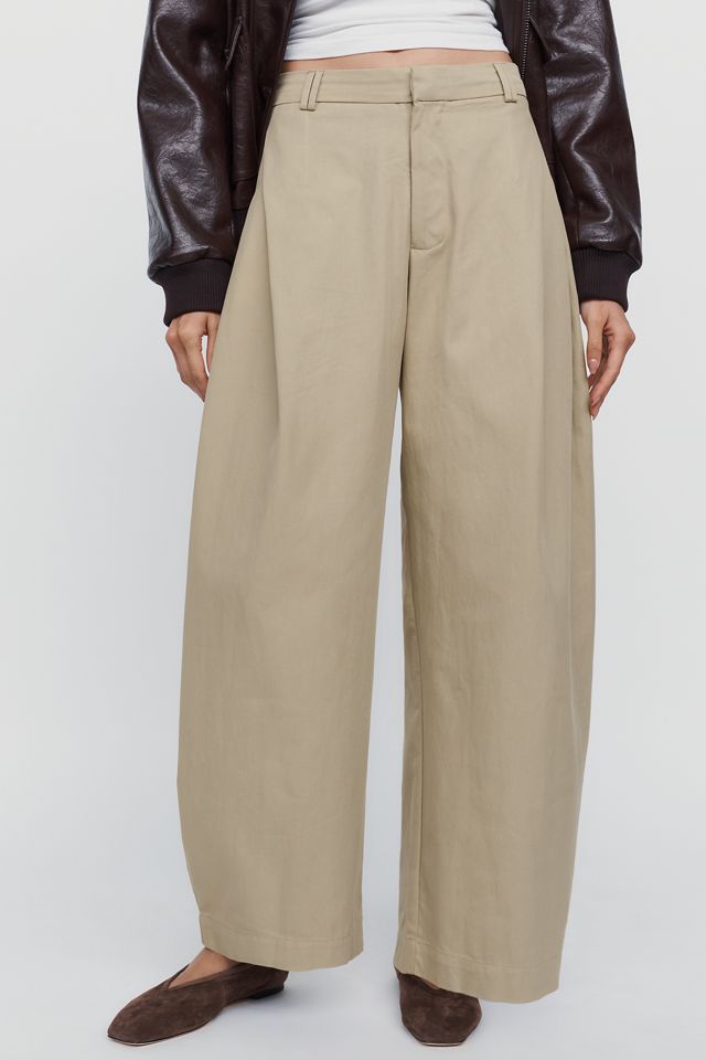 CUBIC Tailored Tapered Wide-Leg Trousers #1