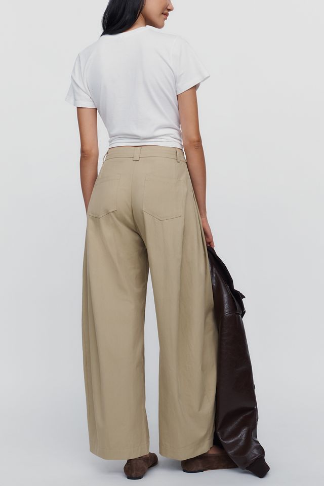 CUBIC Tailored Tapered Wide-Leg Trousers #2