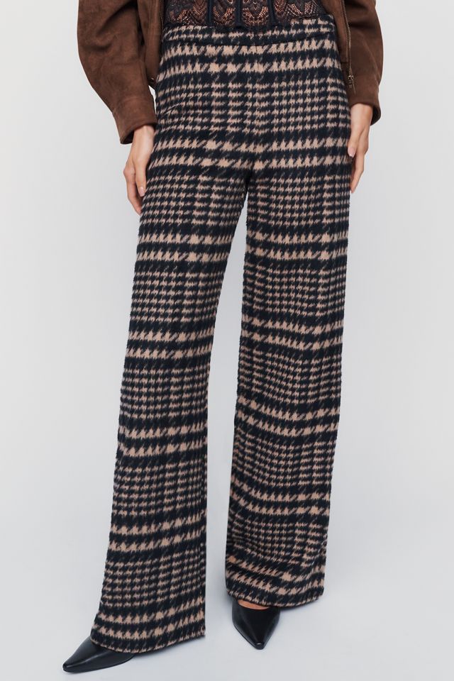 Naked Wardrobe Wool Blend Wide Leg Pants #1
