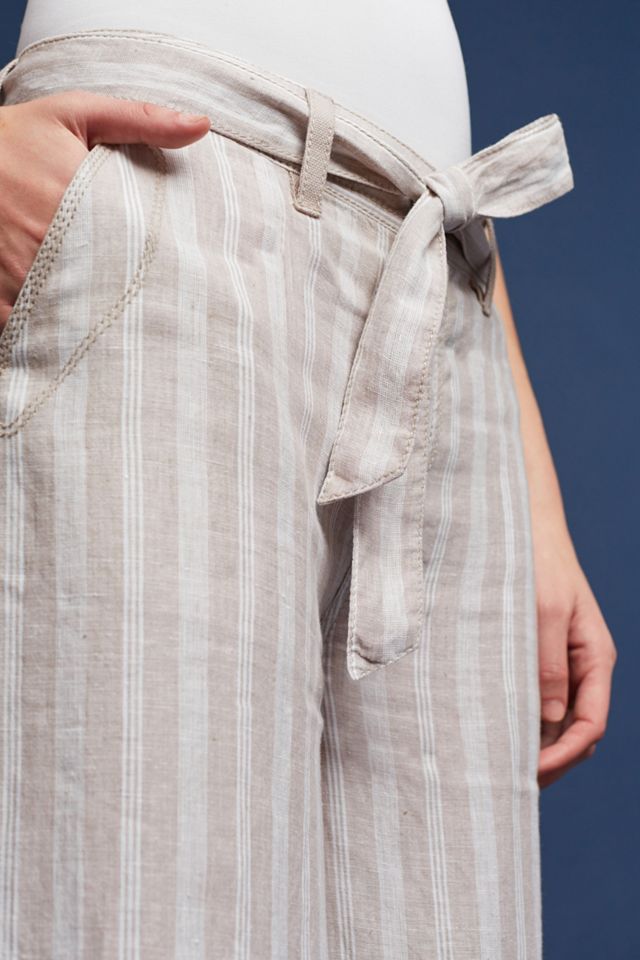 Eliana Linen Cropped Wide-Legs #2