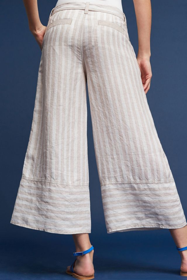 Eliana Linen Cropped Wide-Legs #3