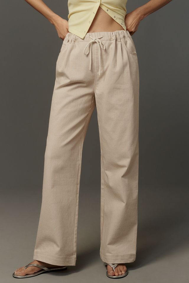 Steve Madden Minorca Drawstring Wide-Leg Pull-On Pants #1