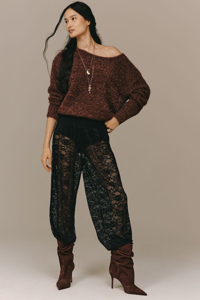 Steve Madden Alara Lace Balloon Pants #1