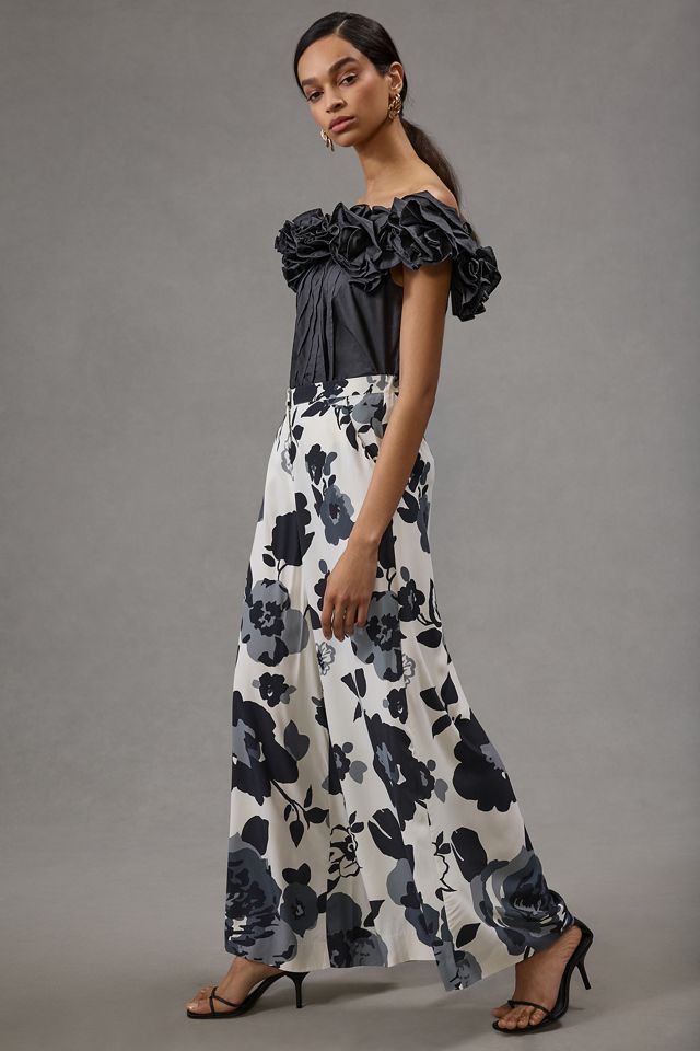 Plenty by Tracy Reese Printed Wide-Leg Pants #4