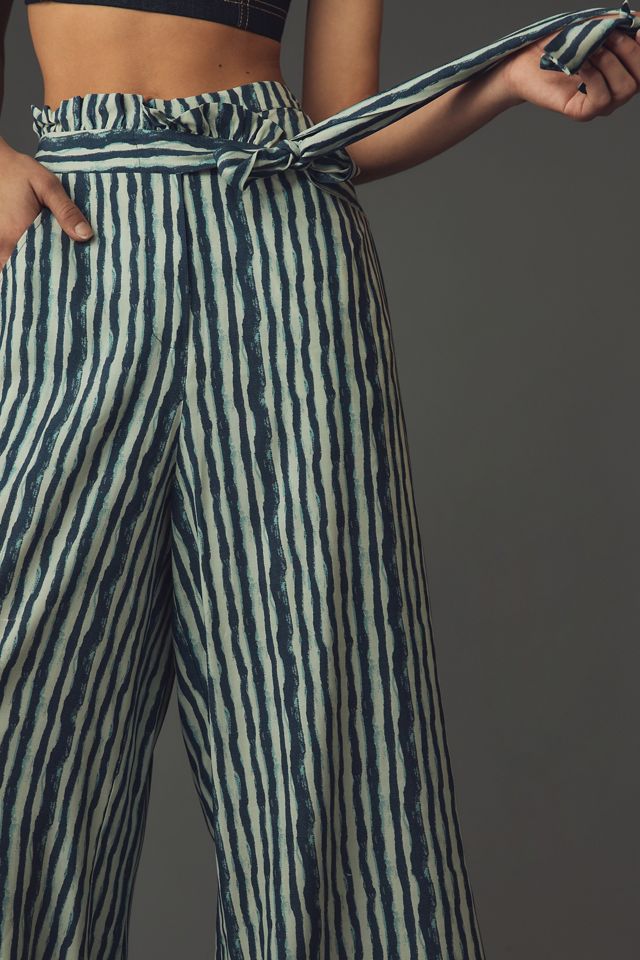 Plenty by Tracy Reese Side-Tie Wide-Leg Pants #3