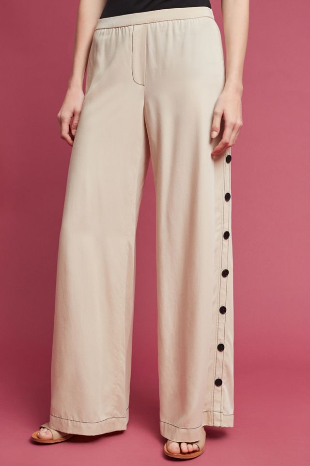 Tracy Reese Side Button Wide-Legs #2