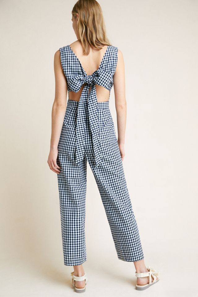 Gingham Jumpsuit