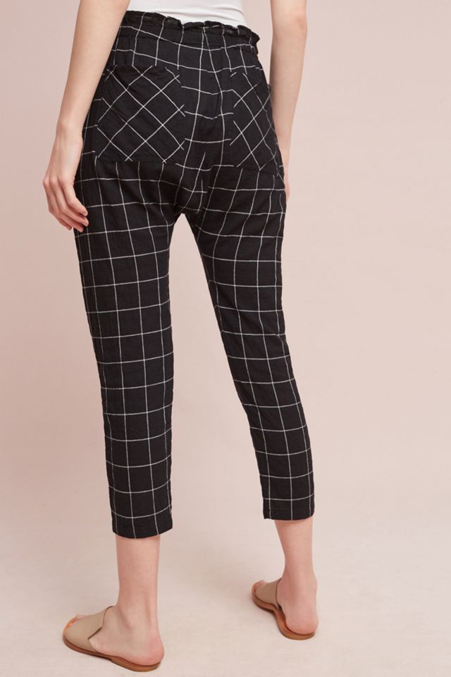 Current/Elliott The Aviator Zip Plaid Pants #3