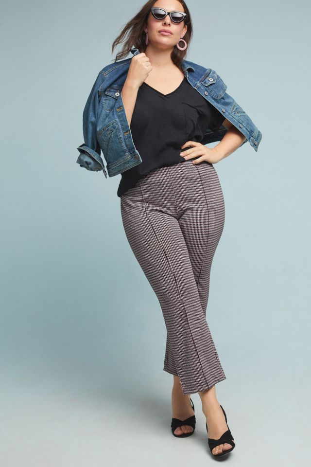 Houndstooth Flare Pants #5
