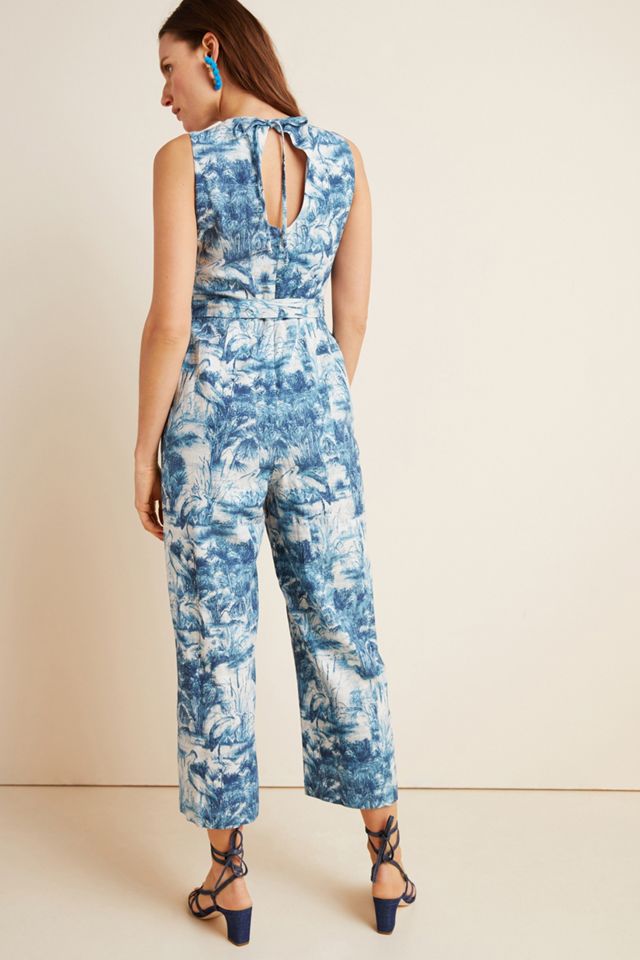 Landscape Linen Jumpsuit #1
