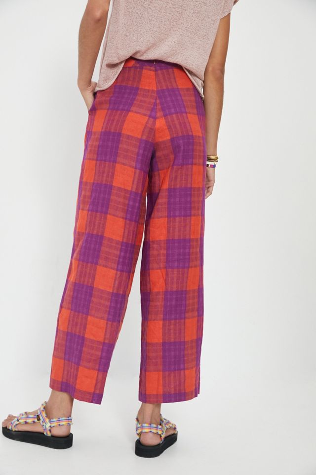 Eva Franco Rockabilly Plaid Pants #1