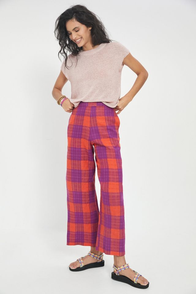 Eva Franco Rockabilly Plaid Pants #2