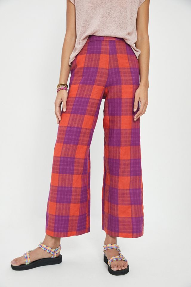 Eva Franco Rockabilly Plaid Pants #3