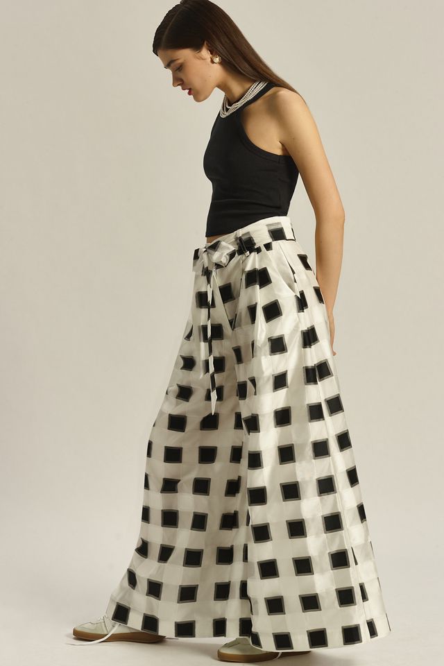 Eva Franco Belted Wide-Leg Pants #2