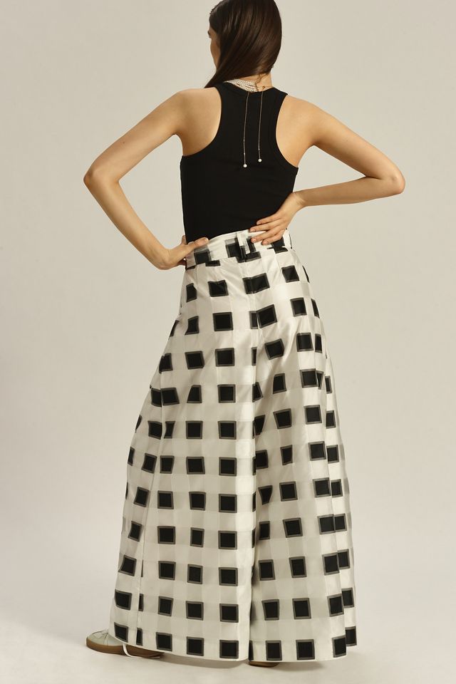 Eva Franco Belted Wide-Leg Pants #3