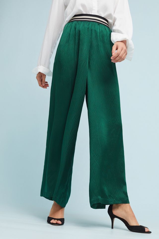 Silk Wide-Leg Pants #2