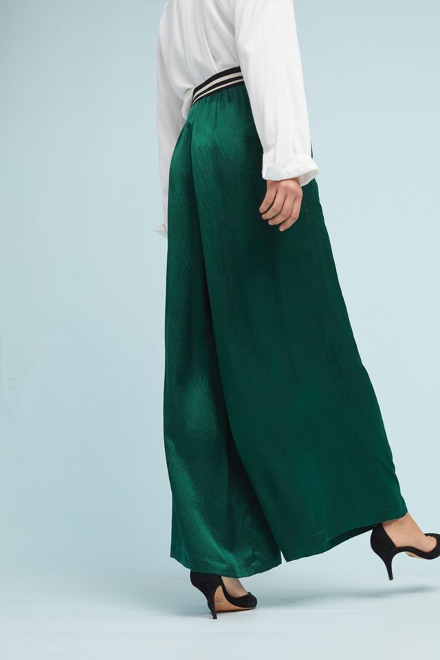 Silk Wide-Leg Pants #3