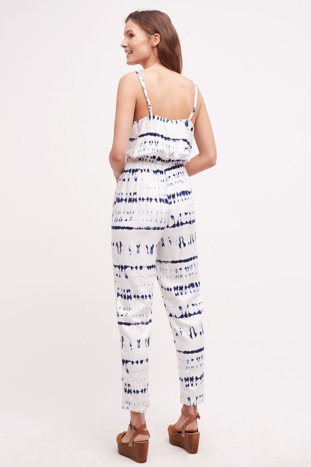 Shibori Surplice Jumpsuit #1