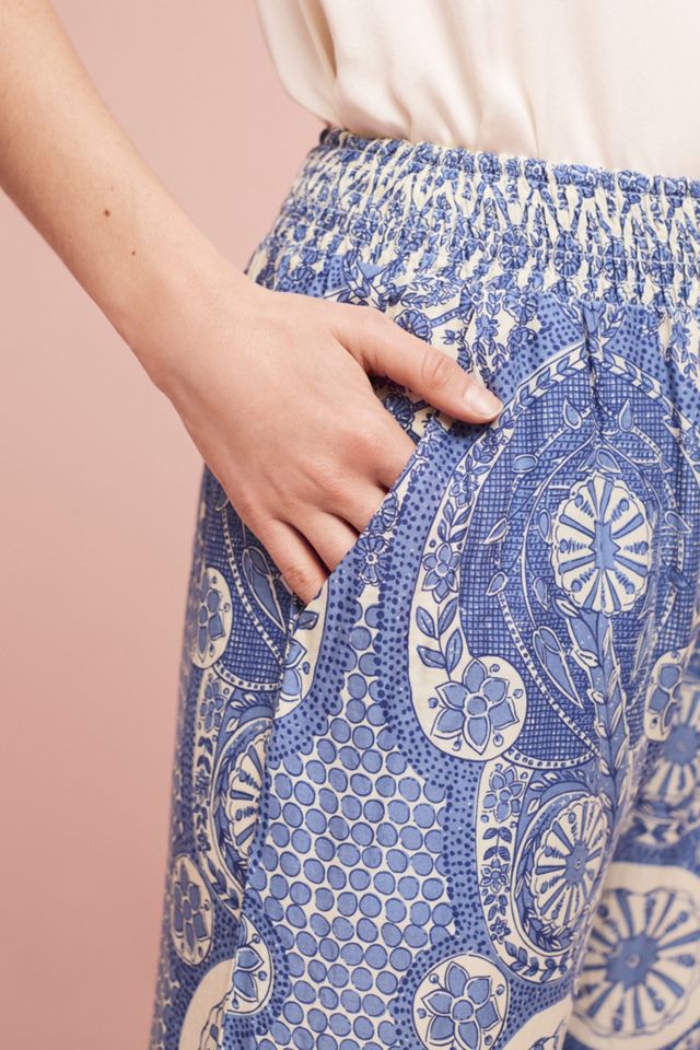 Medallion-Printed Lounge Pants #3