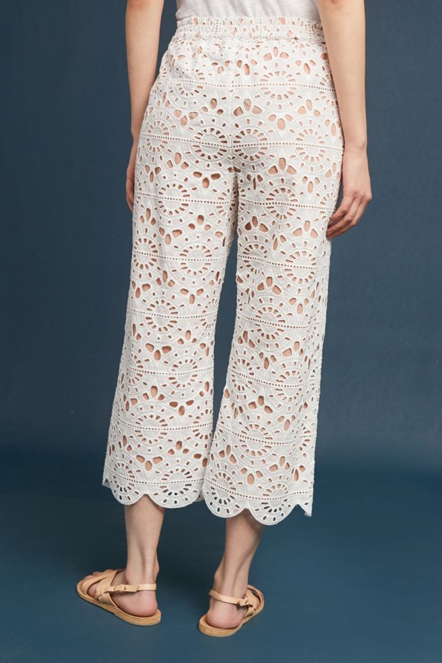 Red Carter Lace Wide Legs #2