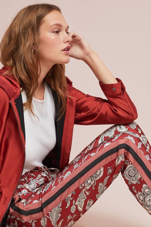Tuxedo-Striped Slim Pants #2