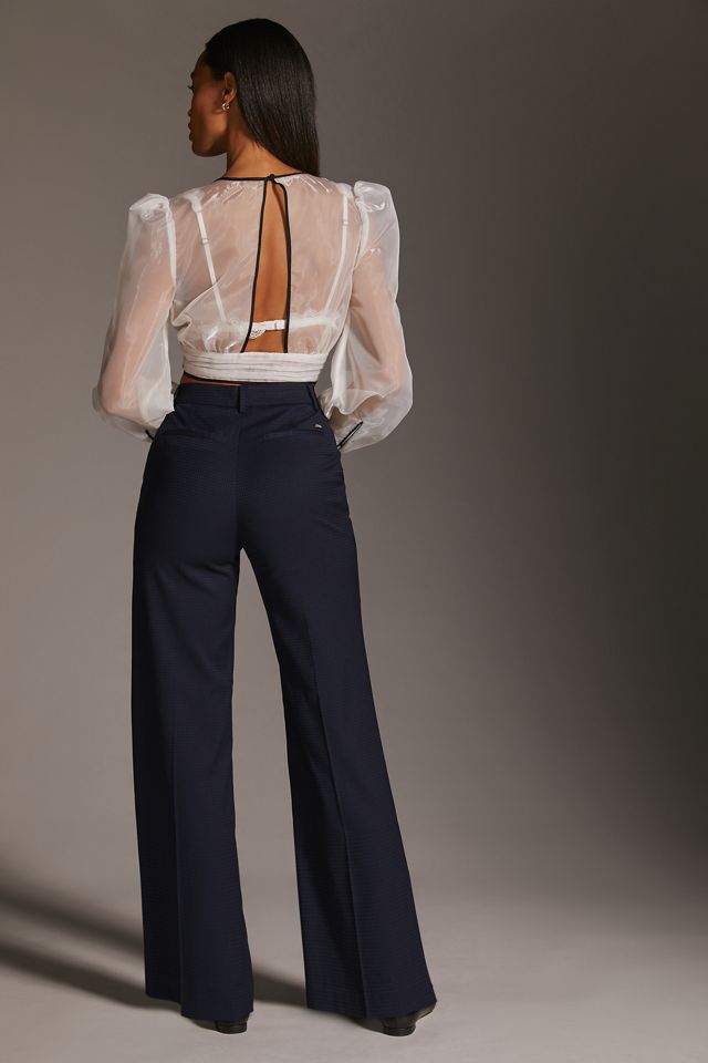 Scotch & Soda High-Rise Wide-Leg Trouser #3
