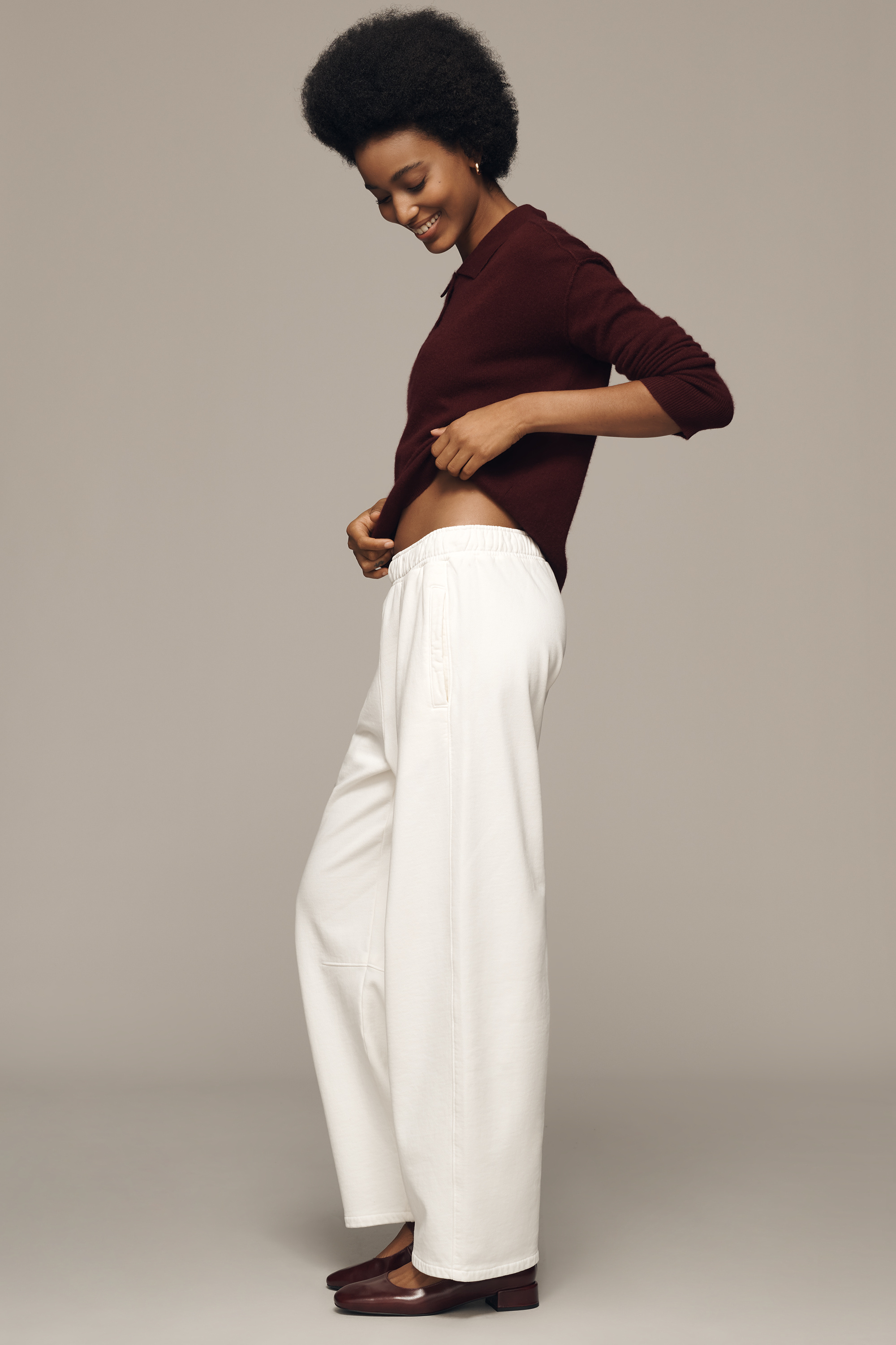 Miro Barrel-Leg Sweatpants — Image 8
