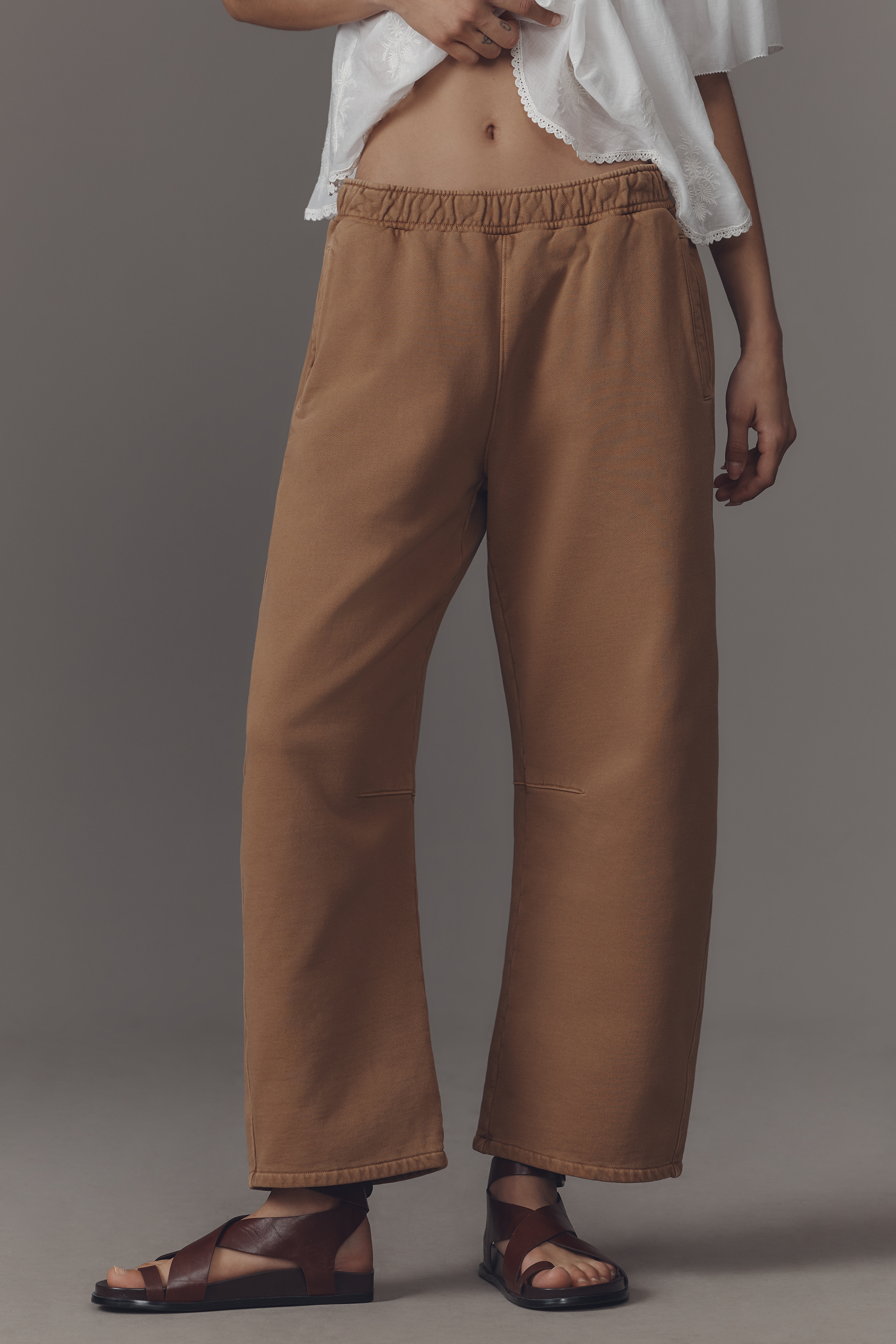 Miro Barrel-Leg Sweatpants — Image 21