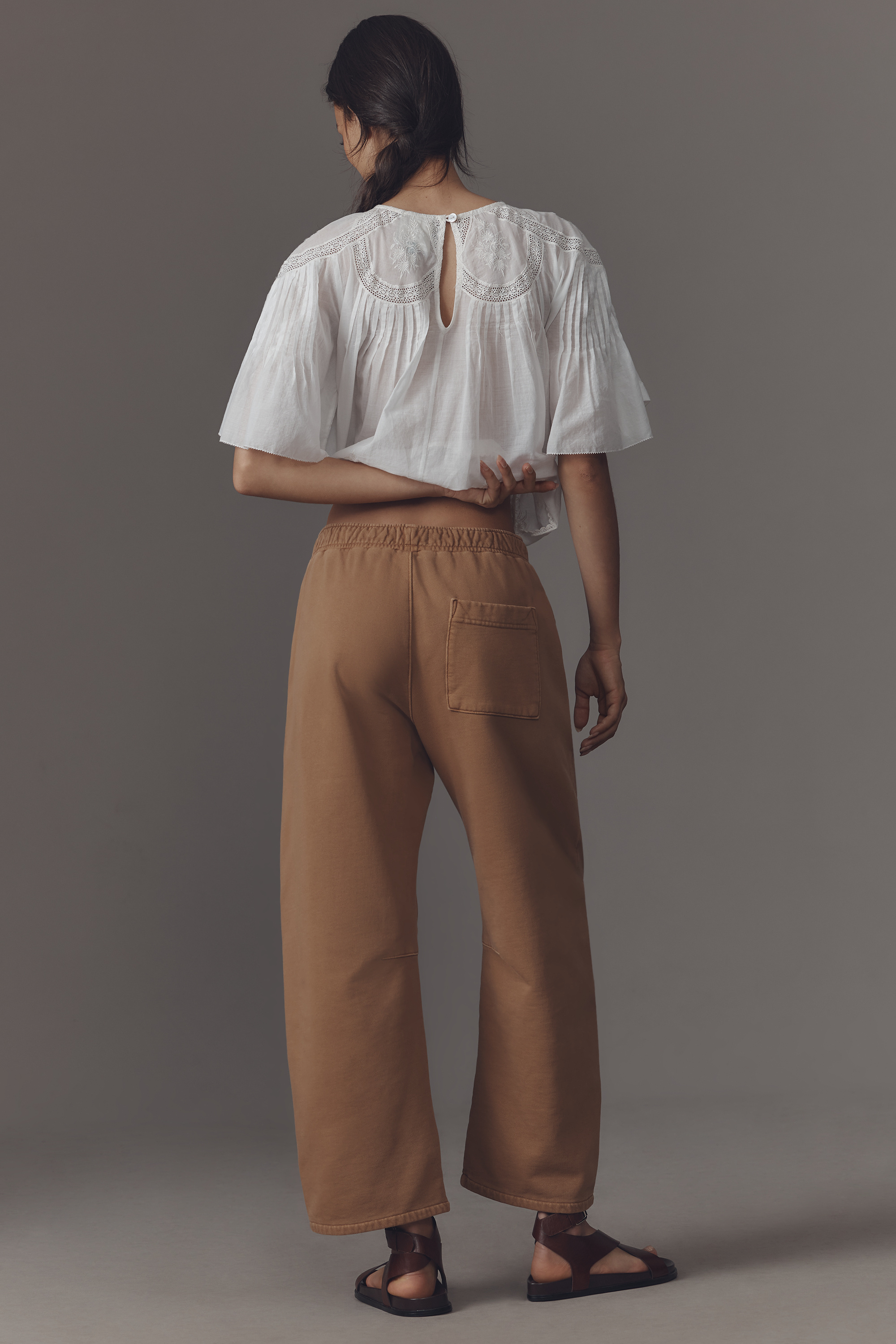 Miro Barrel-Leg Sweatpants — Image 22