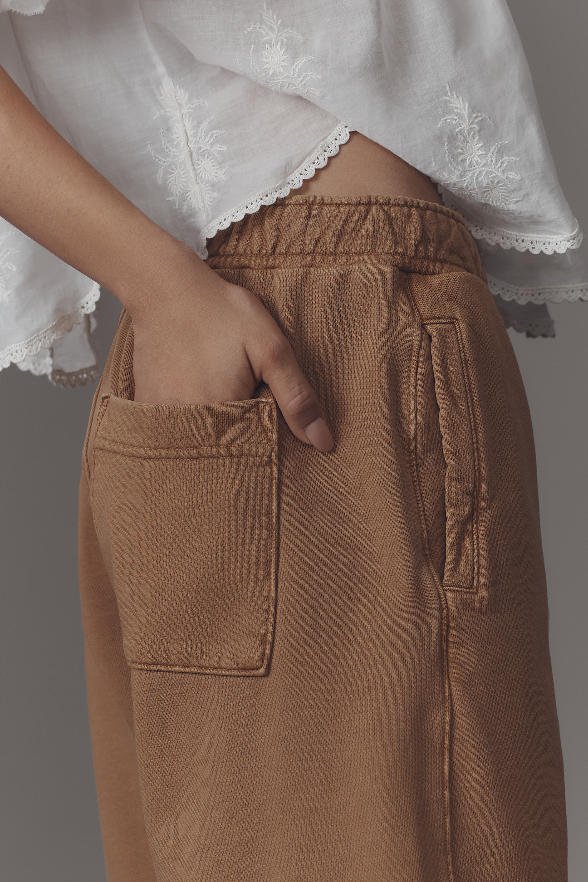 Miro Barrel-Leg Sweatpants — Image 23