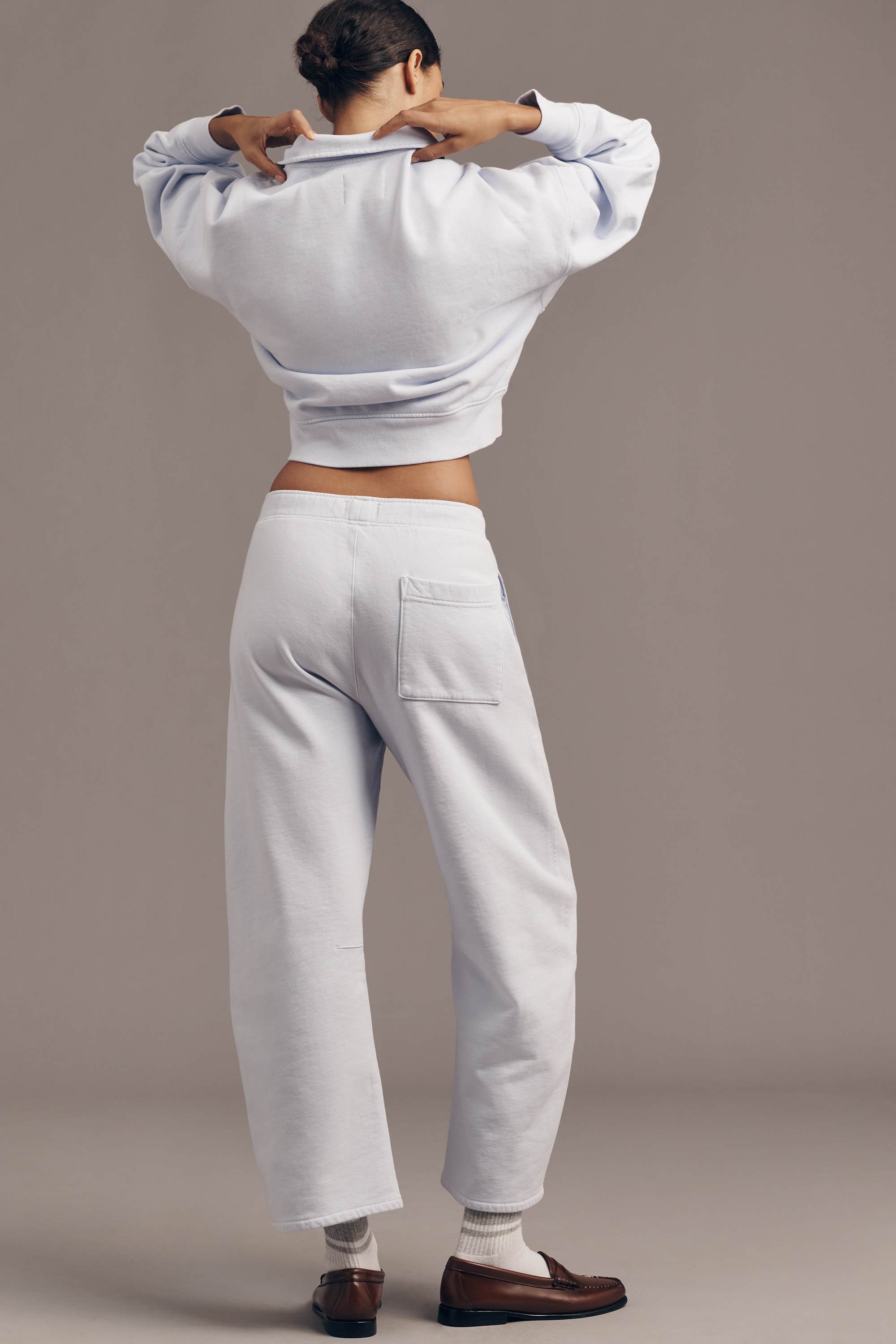 Miro Barrel-Leg Sweatpants — Image 19