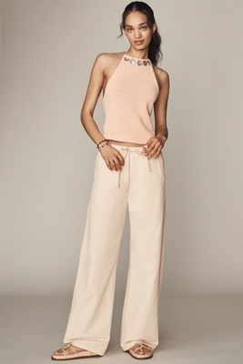 Shop Citizens Of Humanity Aurora Pull-on Pants In Pink