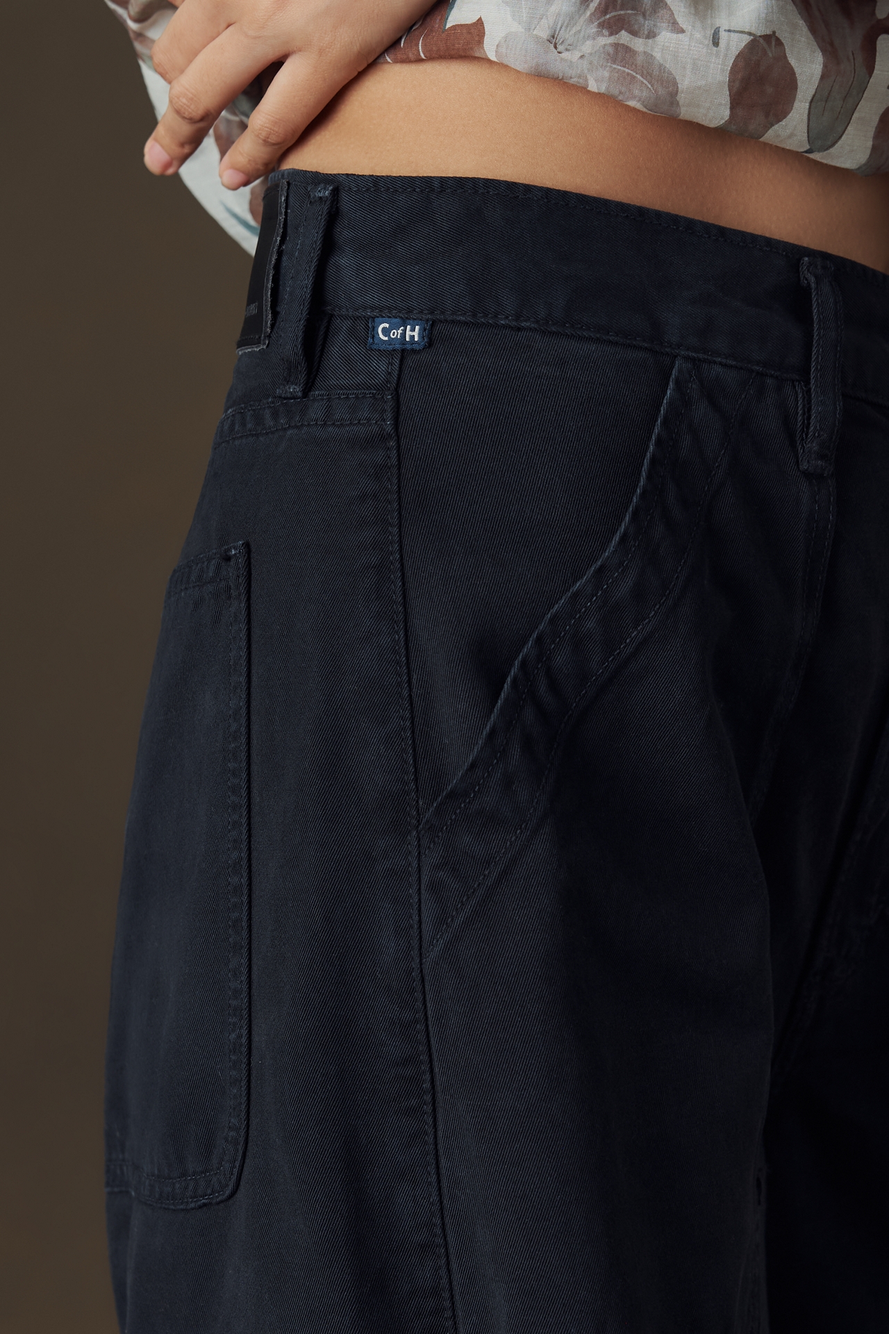 Citizens of Humanity Ayla Cargo High-Rise Wide-Leg Pants