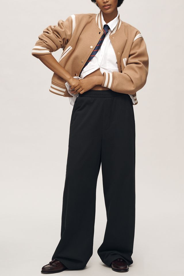 Citizens of Humanity Brynn Drawstring High-Rise Wide-Leg Pants #1