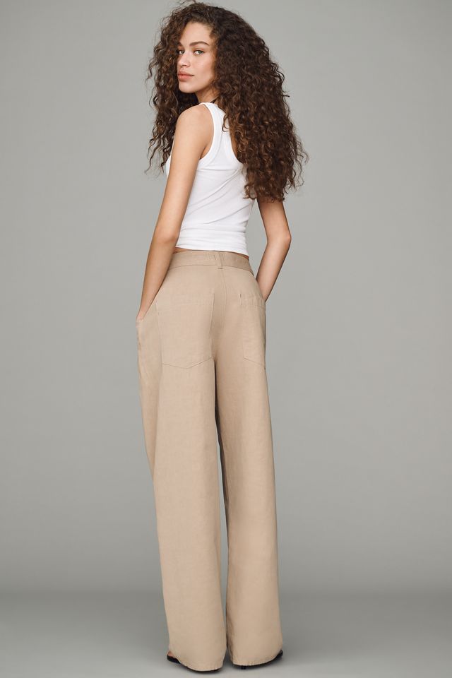 Citizens of Humanity Velha Cotton Linen Trousers #3