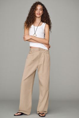 Citizens of Humanity Velha Cotton Linen Trousers