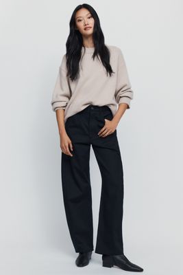 AGOLDE Luna 100% Cotton Trousers 