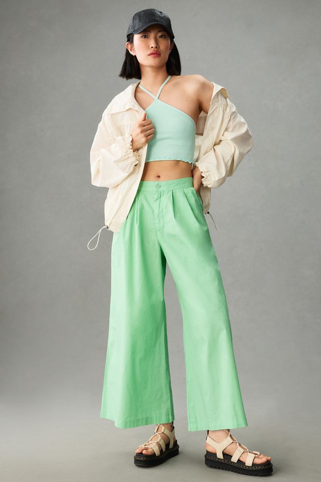 Sea Green Culotte Trouser