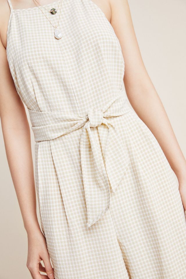 Chilmark Gingham Jumpsuit #1