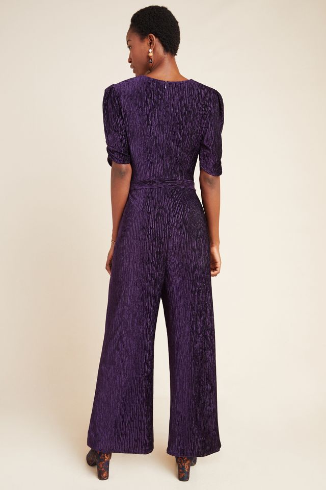 Greylin cheap velvet jumpsuit