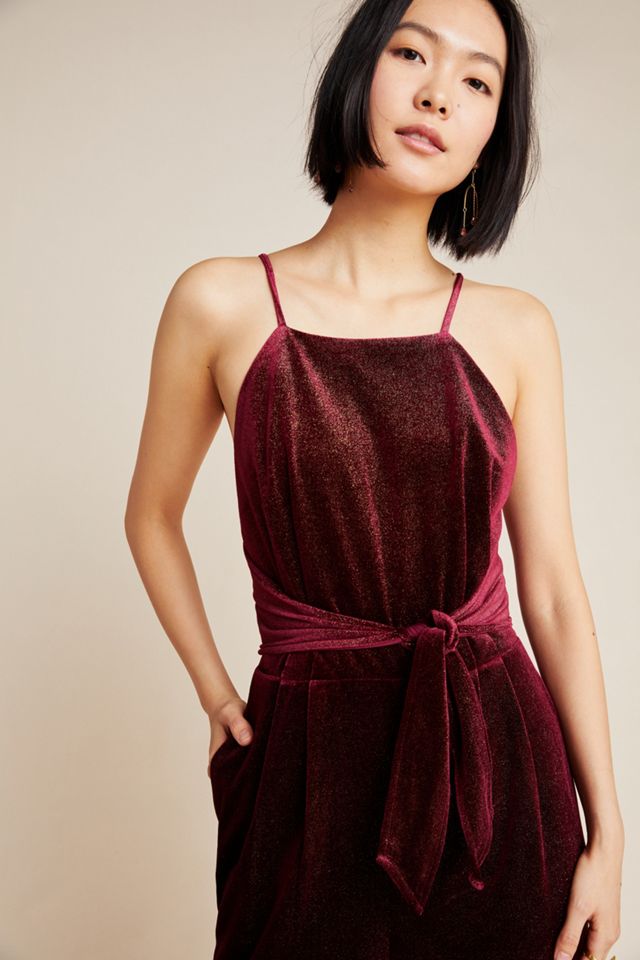 Rouge Velvet Jumpsuit #2