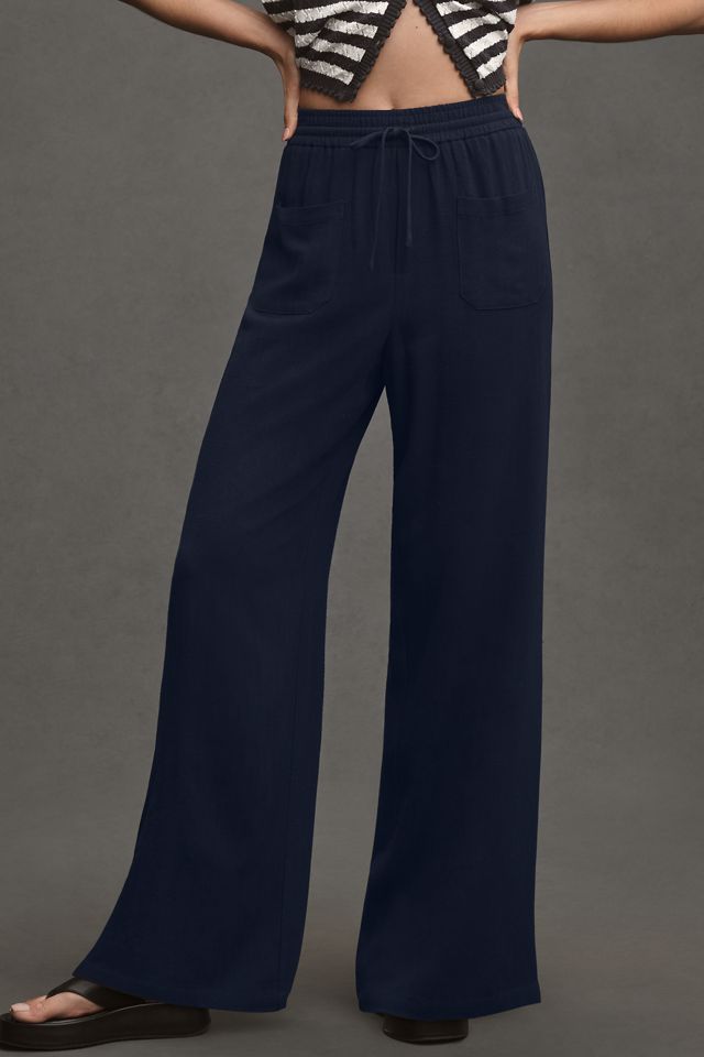 Greylin Gloria Pull-On Linen Pants #1