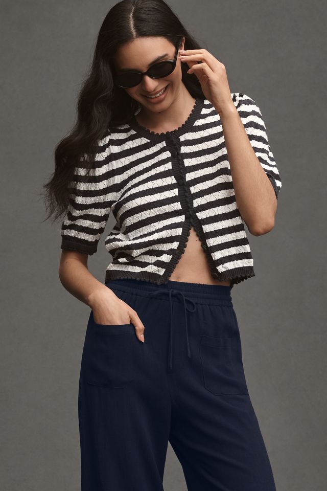 Greylin Gloria Pull-On Linen Pants #3