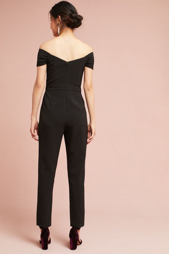 Karlie Off-The-Shouder Knotted Jumpsuit #2